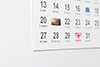 Vista en miniatura del calendario 2015 personalizado